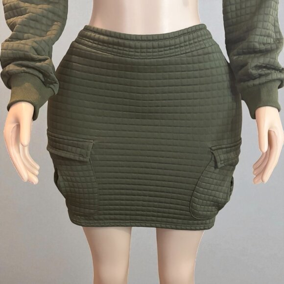 Olive Green Two pieces set - Picture 7 of 9